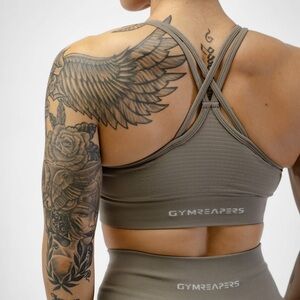 Gym Reapers Legacy Sports Bra Deep Taupe